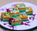 Recipe: Tricolour Kaju Pista Barfi