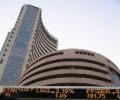 Sensex falls below 17K again 