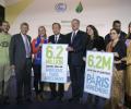 Ambition of Paris climate talks rises by half a degree