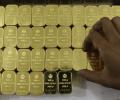 Gold, silver turn weak on sluggish demand, global cues