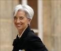 IMF chief Lagarde on 2-day trip to India beginning today