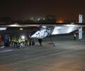 World's first solar-powered plane leaves Oman for Gujarat