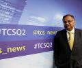 Who will replace Chandra at TCS if he moves to Tata Sons?