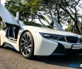 From 0-100 km in just 4.4 seconds! That's BMW i8