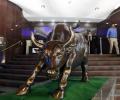 Party time at D-Street as Sensex, Nifty march towards record highs