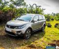 Hexa is a heavy car and is loaded with safety equipment