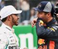 Mexican GP: Ricciardo denies Verstappen record pole; Hamilton third