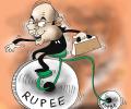 For the time being, the rupee takes the centrestage