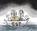 GST collections slip in July