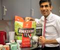 Rishi Sunak's tweet lands tea company in hot water