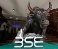 Sensex snaps 6-day losing streak, rallies 835 points