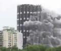 Noida twin towers demolished, Supertech brought down to earth