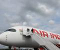 Merged Air India-Vistara's 1st flight from Doha to Mumbai on Tue