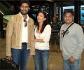 Abhishek-Ash in Zurich airport