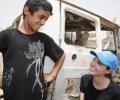 Jolie gives hope to displaced Iraqis