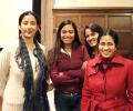 Spotted: Manisha Koirala at Yale University