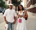 Spotted: Sameera Reddy in New York City