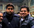 Spotted! Abhishek Bachchan shooting for Dhoom 3 in Zurich