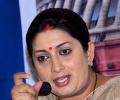 Irani terms Congress-DMK alliance as unholy, brings up 2G scam