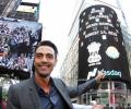 PIX: Arjun Rampal rings closing bell at NASDAQ