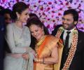 PIX: Sridevi, Chiranjeevi attend Jaya Prada's son's reception