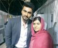 Arjun Kapoor meets Malala