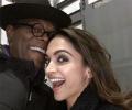 Deepika bonds with Samuel Jackson