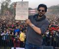 PIX: Shah Rukh launches Fan anthem amid mass hysteria