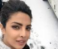 Priyanka Chopra's snowy selfie