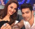 Varun, Jacqueline promote Dishoom on Madhuri's show