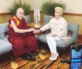 Lady Gaga meets the Dalai Lama