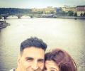 Akshay Kumar holidays with Twinkle