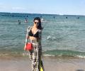 PIX: Mouni Roy's Chicago holiday