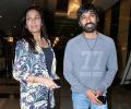 PIX: Dhanush, Soundarya at VIP 2 screening