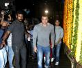 PIX: Sohail Khan at sister Arpita's Ganpati Visarjan