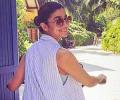 PIX: Alia's Maldives holiday with family