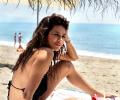 PIX: Shibani Dandekar's Spanish holiday