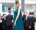 Is Deepika the best fashionista in a cape at Cannes?