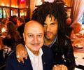 What's Anupam Kher doing with Lenny Kravitz?