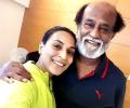 My father, Rajinikanth