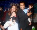 Pix: Krushna, Kashmera's twins turn one!