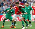 Saudi coach feels the shame in heavy defeat by Russia