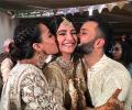 Inside #SonamKiMehendi: Sonam gets a kiss from hubby Anand, Swara!