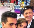 Karan, Sunny, Laxman celebrate Madhuri's birthday