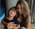 Shah Rukh's son AbRam turns 5