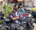 PIX: Shahid's motorcycle diaries!