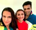 PIX: Karan, Neha party with Rani Mukerji