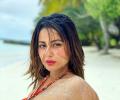 PIX: Hina Khan's bikini holiday in Maldives