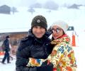 PIX: Saif, Kareena holiday in Gstaad