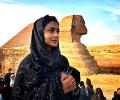 What's Shriya doing with the Sphinx?